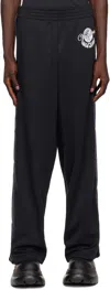 Vaquera Navy Snap Track Pants In Navy