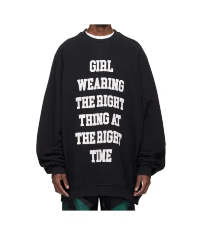 VAQUERA OVERSIZED PULLOVER SWEATSHIRT
