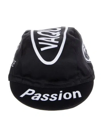 Pre-owned Vaquera Patterned Baseball Cap In Black