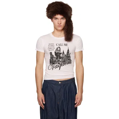 Vaquera Pink 'call Me' T-shirt