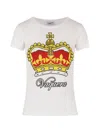 Vaquera Printed T-shirt In White