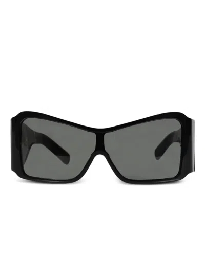 Vaquera 长方形镜框太阳眼镜 In Black