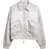 Vaquera Collared Bomber Jacket In Multi