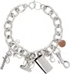 Vaquera Silver D'heygere Edition 2.0 Charm Necklace In Silver