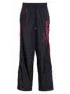 Vaquera Snap Track Pants In Black