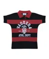 Vaquera Striped Polo Top In Multi