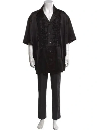 Pre-owned Vaquera Three-quarter Sleeve Shirt In Black