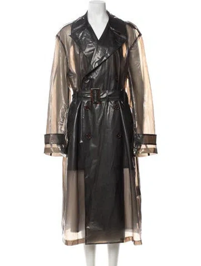 Pre-owned Vaquera Trench Coat In Grey