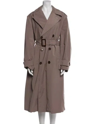 Pre-owned Vaquera Trench Coat In Purple