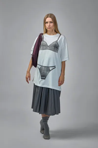 Vaquera Trompe L'oeil Tall Tee Knit In Blue