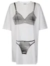 Vaquera Trompe L'oeil Women T-shirt In White