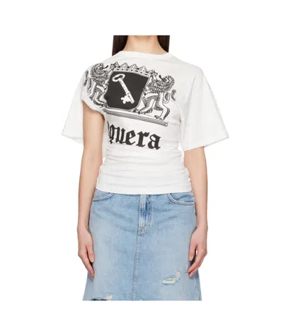 Vaquera Twisted T-shirt In White
