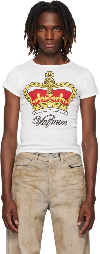 Vaquera White Crown Baby T-shirt