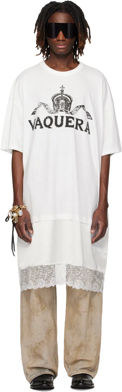 Vaquera White Slip Skirt Tall T-shirt