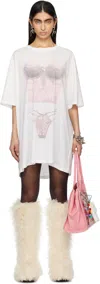 Vaquera Lingerie Tall T-shirt In Blanc De Blanc