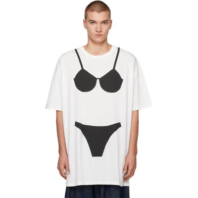 Vaquera White Trompe L'oeil Tall T-shirt