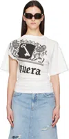 Vaquera Twisted-effect T-shirt In White