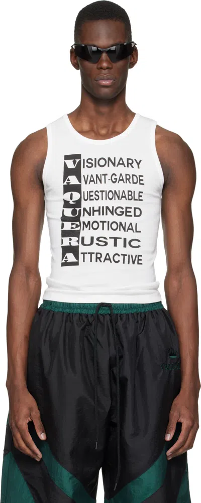 Vaquera White '' Tank Top