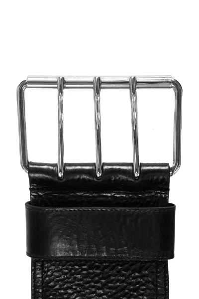 Vaquera Women Big Belt Black