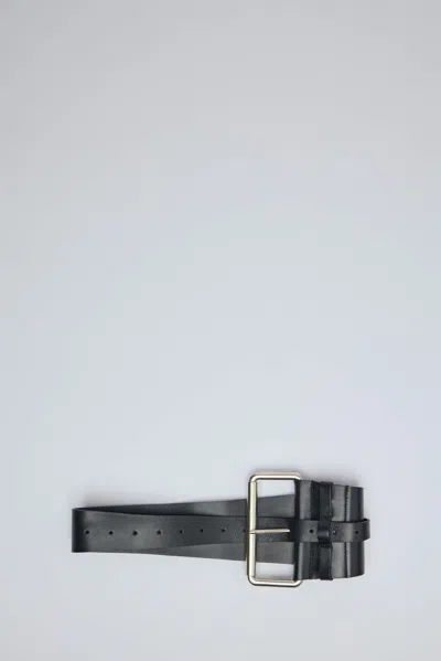 Vaquera Women Equestrian Belt In Black