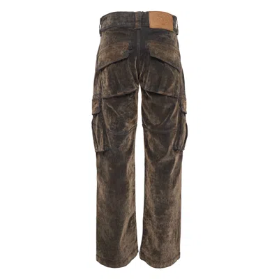Vaquera Women Flocked Denim Workwear Pants