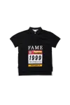 Vaquera Women Graphic Logo Polo Shirt Black