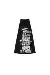 Vaquera Women Runway Star Skirt Knit Black