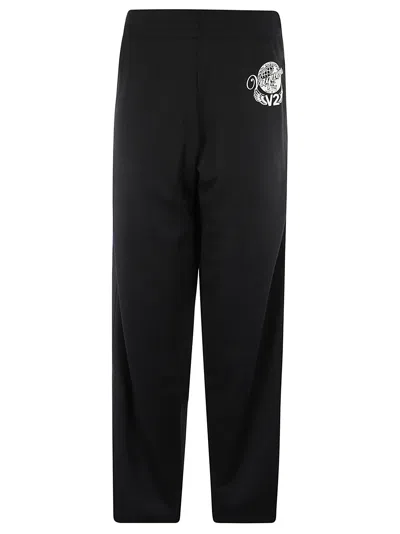 Vaquera Women Snap Track Pants Woven In Navy