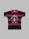 Vaquera Striped Polo Top