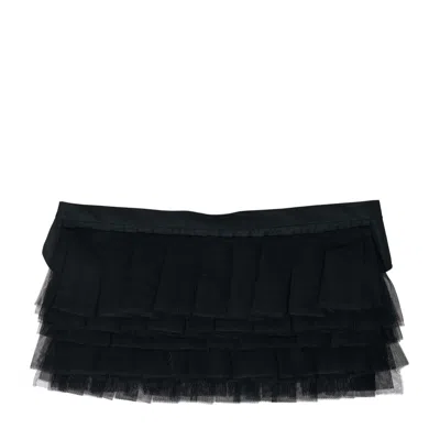 Vaquera Women Tulle Belt In Black