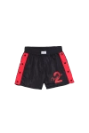 Vaquera Womens Snap Shorts Woven Black In Black