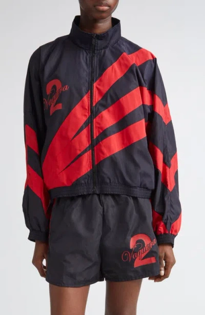Vaquera Woven Satin Windbreaker