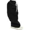 Vaquera X Converse Gender Inclusive Slouch Canvas Knee High Boot In Black