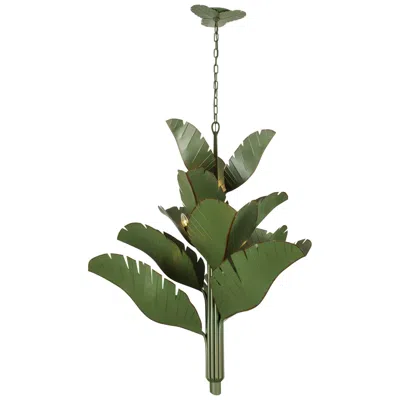 Varaluz Banana Leaf 12-lt Chandelier - Banana Leaf