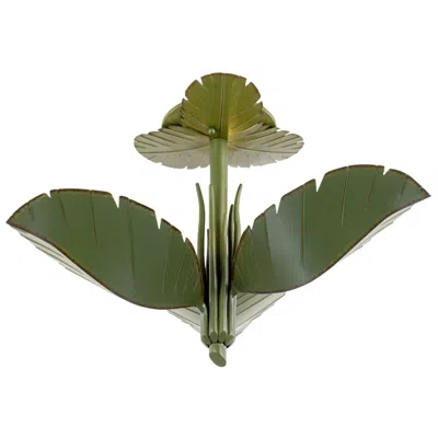Varaluz Banana Leaf 3-lt Semi-flush - Banana Leaf