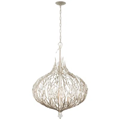 Varaluz Bask 6-light Crystal Pendant
