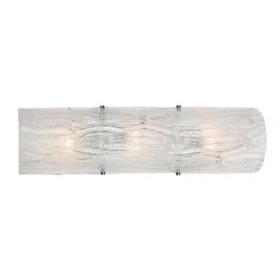 Varaluz Brilliance 3 Light Sconce In Polished Chrome