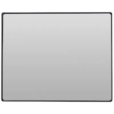 Varaluz Casa Jonah Black 30" X 24" Rectangular Wall Mirror