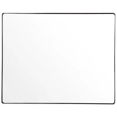 Varaluz Casa Kye Polished Nickel 30" X 24" Wall Mirror