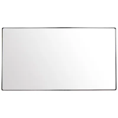 Varaluz Casa Kye Polished Nickel 40" X 22" Wall Mirror