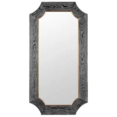 Varaluz Casa Varaluz Farra Cerused Black/weathered Brass 28" X 54" Wall Mirror