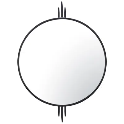 Varaluz Casa Varaluz Propaganda Black 30" X 41" Wall Mirror