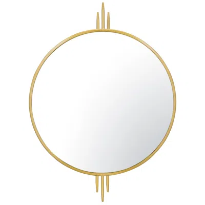 Varaluz Casa Varaluz Propaganda Gold 30" X 41" Wall Mirror