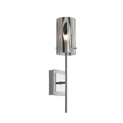Varaluz Chroman Empire 1 Light Sconce In Chrome