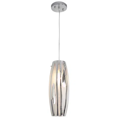 Varaluz Chroman Empire 5 1/2" Wide Modern Glass Mini-pendant