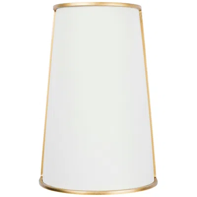 Varaluz Coco 2-lt Sconce - Matte White/french Gold