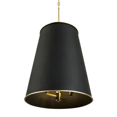 Varaluz Coco 9-light Pendant In Matte Black,french Gold,matte Black