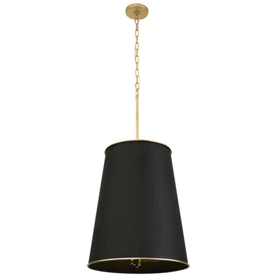 Varaluz Coco 9-lt Foyer - Matte Black/french Gold