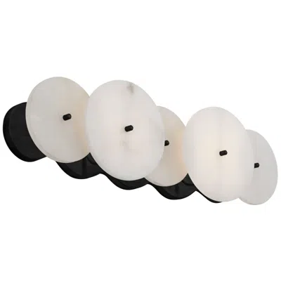 Varaluz Cosmos 20 1/2" Wide Matte Black 2-light Vanity Bath Light In Neutral