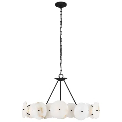 Varaluz Cosmos 6-lt Chandelier - Matte Black